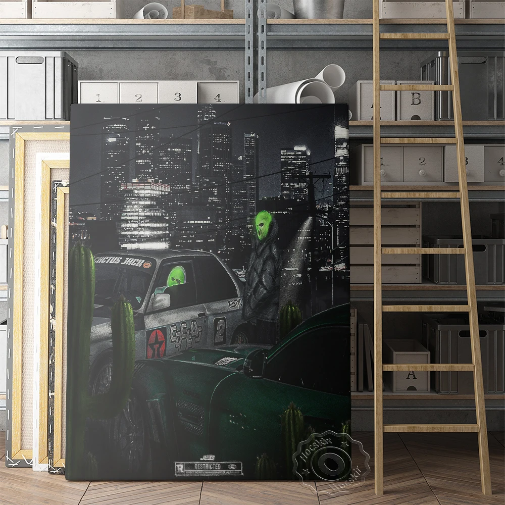 Rapper Travis Scott Poster, Lost Astroworld Wall Art, Scott Album Cover Prints, Hip Hop Rap Fans Collect, Music Star Wall Decor
Rapper Travis Scott Poster, Lost Astroworld Wall Art, Scott Album Cover Prints, Hip Hop Rap Fans Collect, Music Star Wall Decor