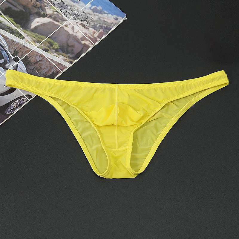 Men's Seamless Underpants Breathable Briefs Ultra-Thin Panties See-Through Shorts Comfortable Sexy Lingerie Low-Rise Underwear
Men's Seamless Underpants Breathable Briefs Ultra-Thin Panties See-Through Shorts Comfortable Sexy Lingerie Low-Rise Underwear