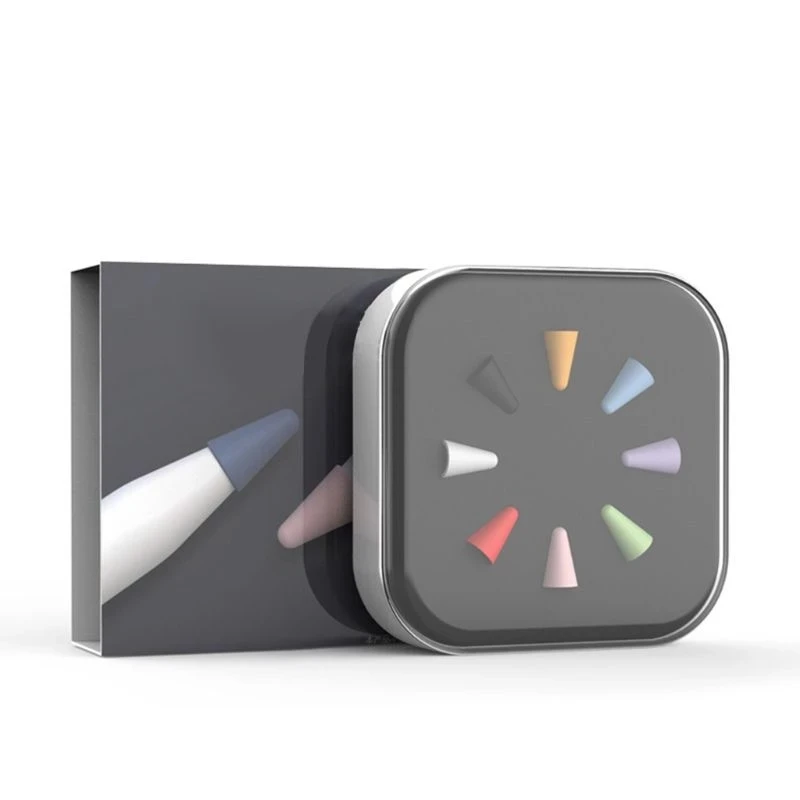 8 Packs Touchscreen Pen Nib Case For Apple Pencil 2nd Generation Silicone Pencil Tip Cover For Pencil 1St Pen Cap Protector
8 Packs Touchscreen Pen Nib Case For Apple Pencil 2nd Generation Silicone Pencil Tip Cover For Pencil 1St Pen Cap Protector