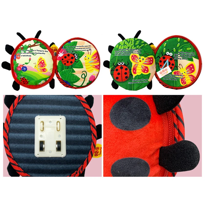 Creative Cartoon Animal Cloth Book Baby Book Intelligence Educational Toy Soft Cloth Learning Cognize Books For 0-12 Months Kids
Creative Cartoon Animal Cloth Book Baby Book Intelligence Educational Toy Soft Cloth Learning Cognize Books For 0-12 Months Kids