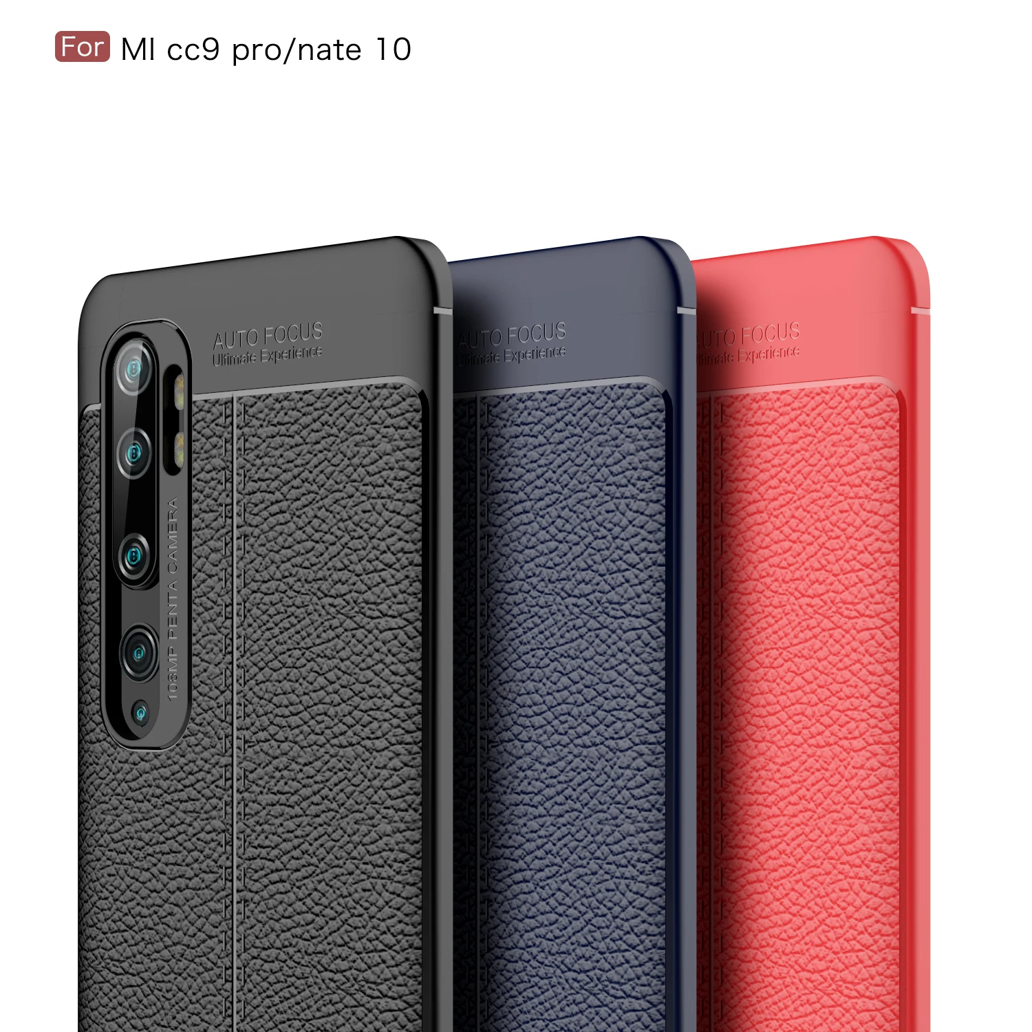 Личи узор противоударный мягкий для Xiao mi CC9 Pro Чехол чехол телефона задняя крышка
