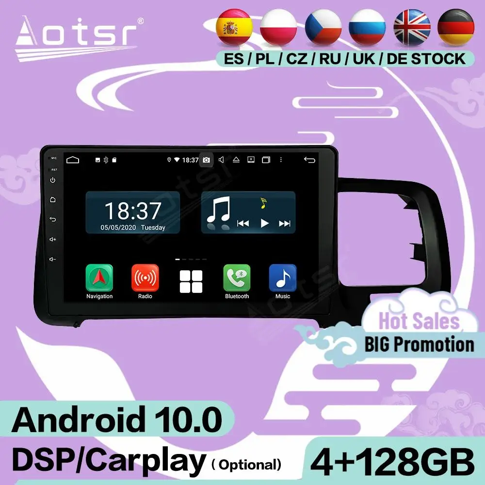 Мультимедийный видеоплеер 2 Din, стерео, Android 10, для Volvo S60, 2011, 2012, 2013, 2014, 2015, 2016, 2017, 2018, головное устройство с радиоприемником
Мультимедийный видеоплеер 2 Din, стерео, Android 10, для Volvo S60, 2011, 2012, 2013, 2014, 2015, 2016, 2017, 2018, головное устройство с радиоприемником