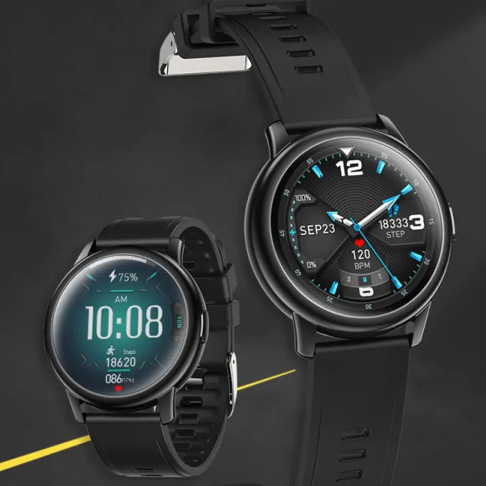New S27 Smart Bracelet Heart Rate Blood Pressure 1.3 Color Screen Full Circle Full Touch Waterproof Step Measuring Bracelet
New S27 Smart Bracelet Heart Rate Blood Pressure 1.3 Color Screen Full Circle Full Touch Waterproof Step Measuring Bracelet