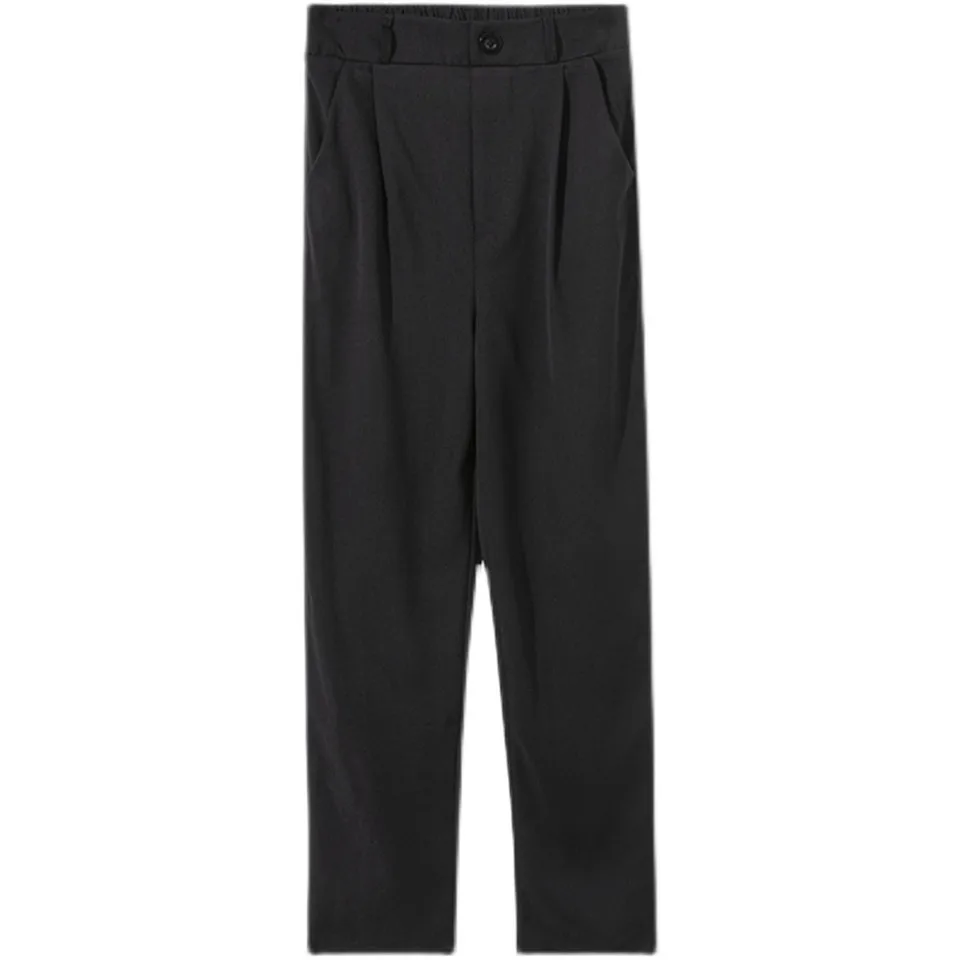 Summer Vintage Zipper High Waist Office Pants Women Casual Loose Thin Solid Pants Casual Ankle-Length Pants Trousers Mujer
Summer Vintage Zipper High Waist Office Pants Women Casual Loose Thin Solid Pants Casual Ankle-Length Pants Trousers Mujer