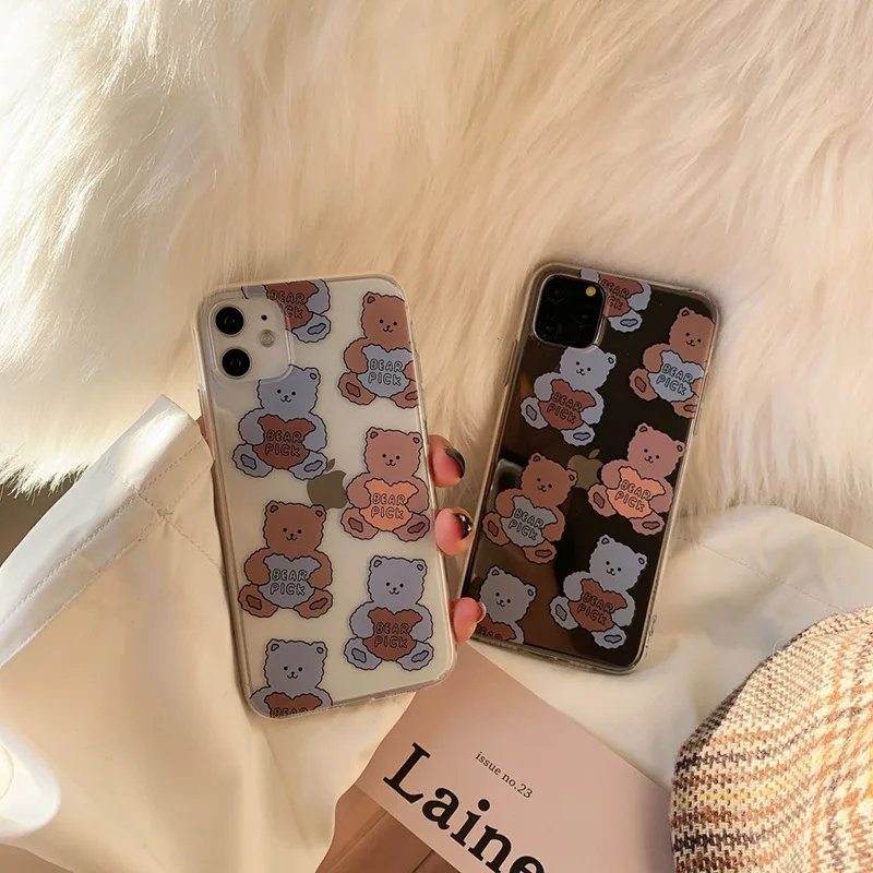 Cartoon Cute Hug Bear Silicone Soft Phone Case For iPhone 7 8 Plus 2020 SE X XR XS Max 11 11Pro Max 12 12Pro Max Pro Mini Case
Cartoon Cute Hug Bear Silicone Soft Phone Case For iPhone 7 8 Plus 2020 SE X XR XS Max 11 11Pro Max 12 12Pro Max Pro Mini Case