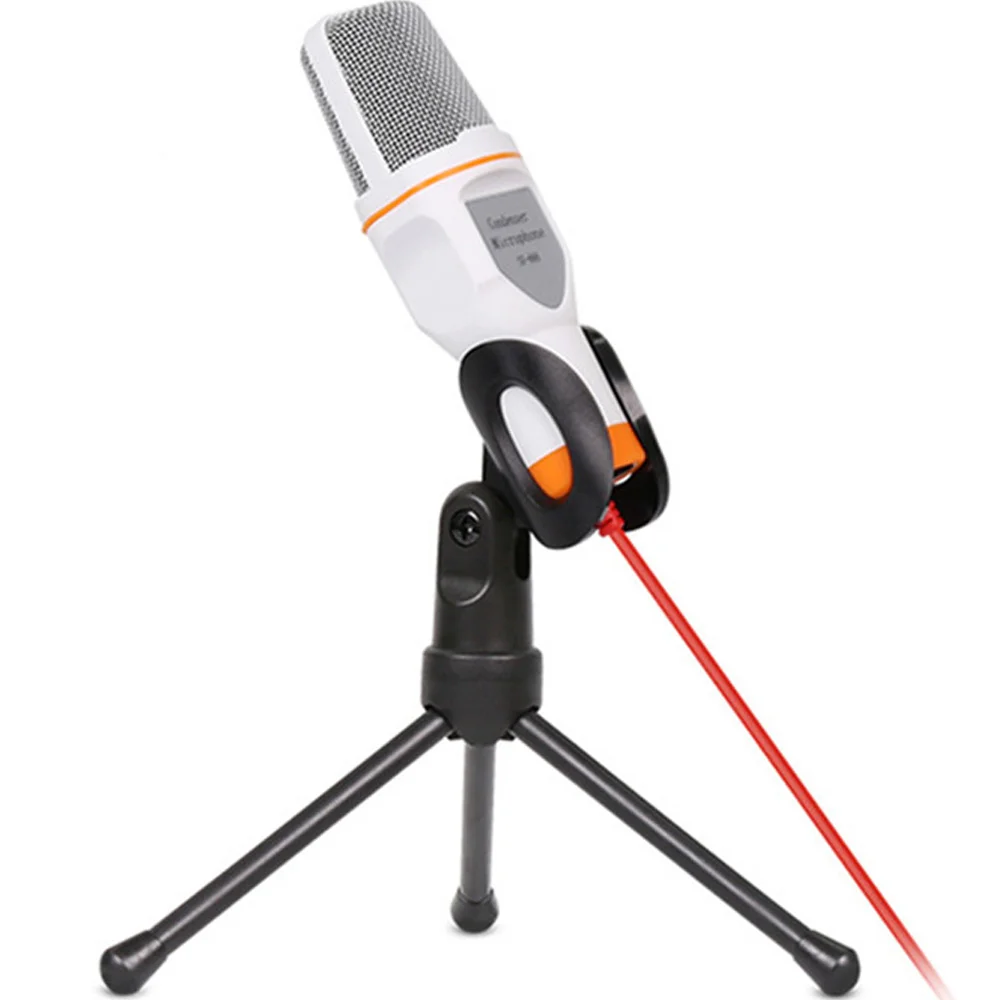 

3 Colors Professional Stereo Wired Computer Microphone SF-666 Karaoke Network Chat Microphone Supplies Accessories