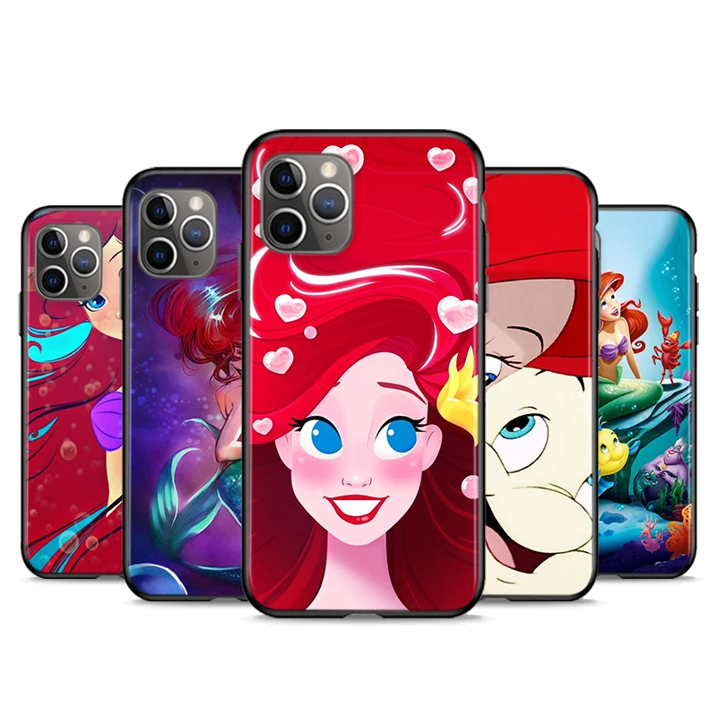 Disney The Little Mermaid Phone Case For Apple iPhone 13 12 11 SE XS XR X 7 8 6 5 S mini Plus Pro MAX 2020 Black Soft TPU Cover
Disney The Little Mermaid Phone Case For Apple iPhone 13 12 11 SE XS XR X 7 8 6 5 S mini Plus Pro MAX 2020 Black Soft TPU Cover