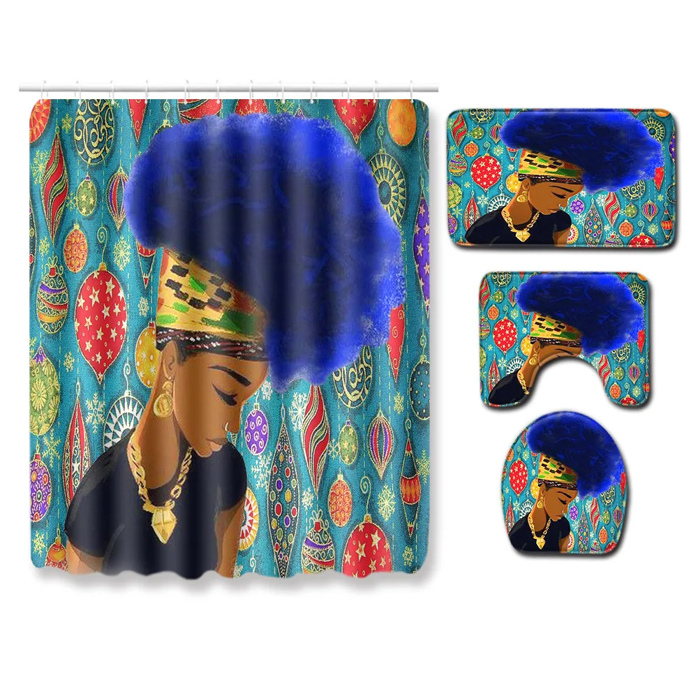 Zeegle Shower Curtain and Bath Mat Set Christmas Bathroom Mat Anti-slip Rug Toilet Decoration Bath Mat Toilet Polyester Cover
Zeegle Shower Curtain and Bath Mat Set Christmas Bathroom Mat Anti-slip Rug Toilet Decoration Bath Mat Toilet Polyester Cover