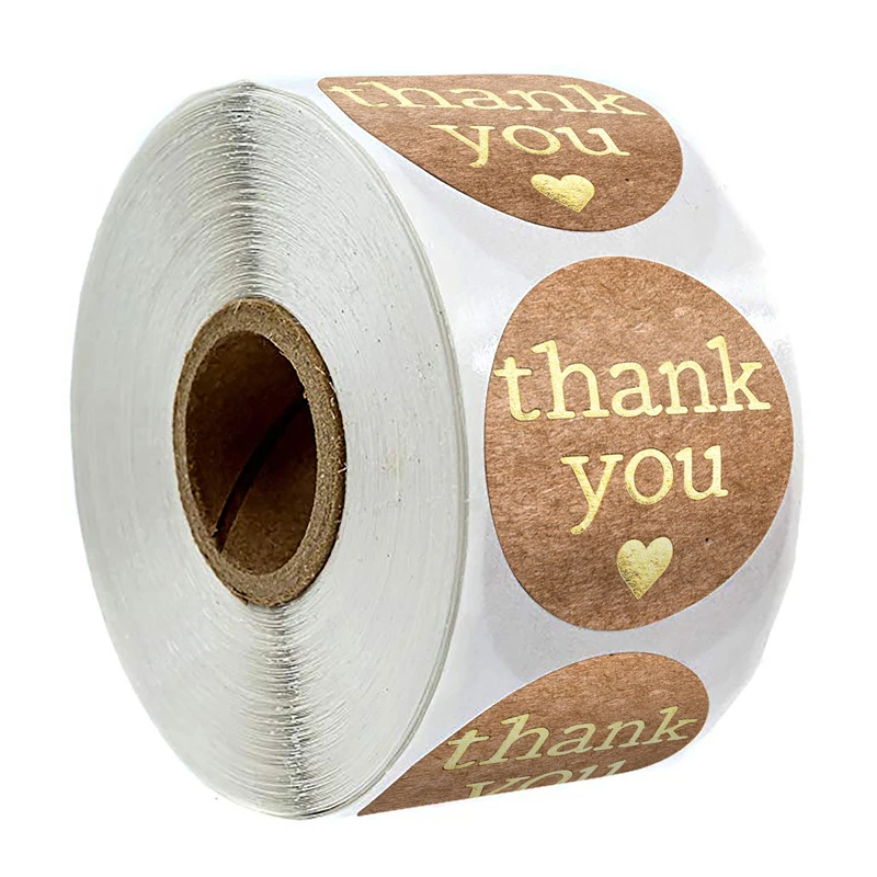 500 Pcs Thank You Stickers Kraft Paper Labels Very Suitable for Handmade Products Businesses Commodity Bag Decoration Stickers
500 Pcs Thank You Stickers Kraft Paper Labels Very Suitable for Handmade Products Businesses Commodity Bag Decoration Stickers