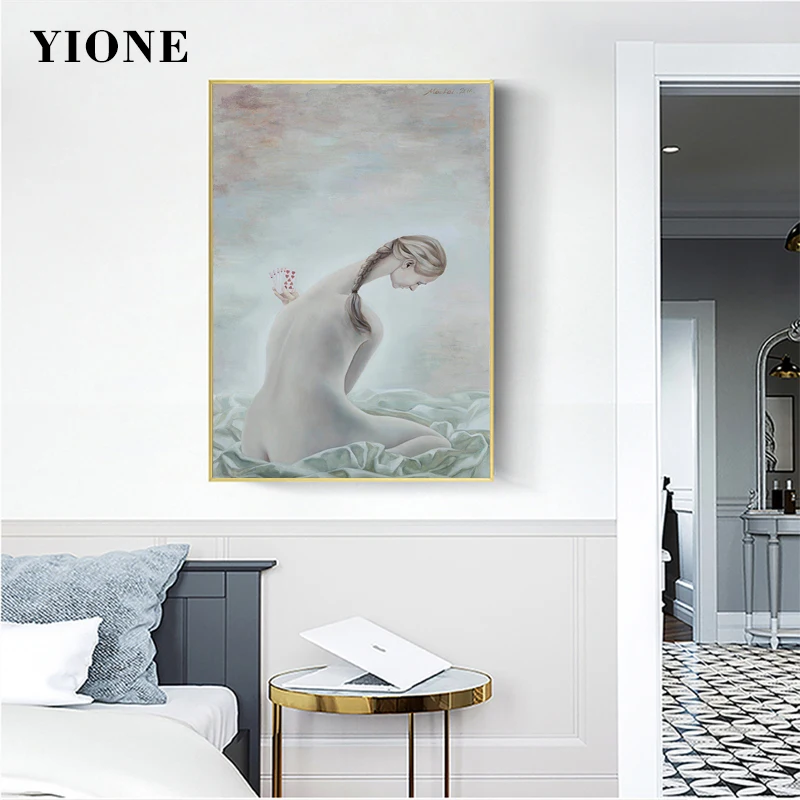 Classic Portrait Art Oil Paintings Custom Vintage Abstract Clouds Parrot Nude Woman Canvas Prints Wall Home Decor Poster Picture
Classic Portrait Art Oil Paintings Custom Vintage Abstract Clouds Parrot Nude Woman Canvas Prints Wall Home Decor Poster Picture