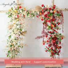 Пользовательские свадебные арки Декор цветочный композиция