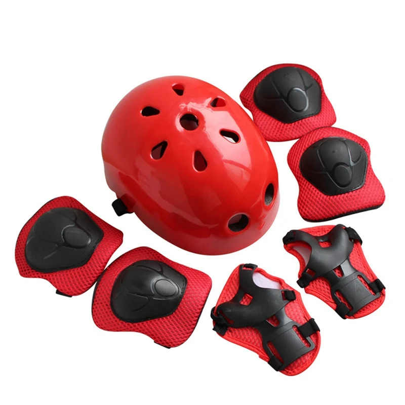 7 Pcs/Set Kids Children Roller Skating Skateboard Cycling Bike Bicycle Helmet Knee Wrist Guard Elbow Pad Set Boys Girls
7 Pcs/Set Kids Children Roller Skating Skateboard Cycling Bike Bicycle Helmet Knee Wrist Guard Elbow Pad Set Boys Girls