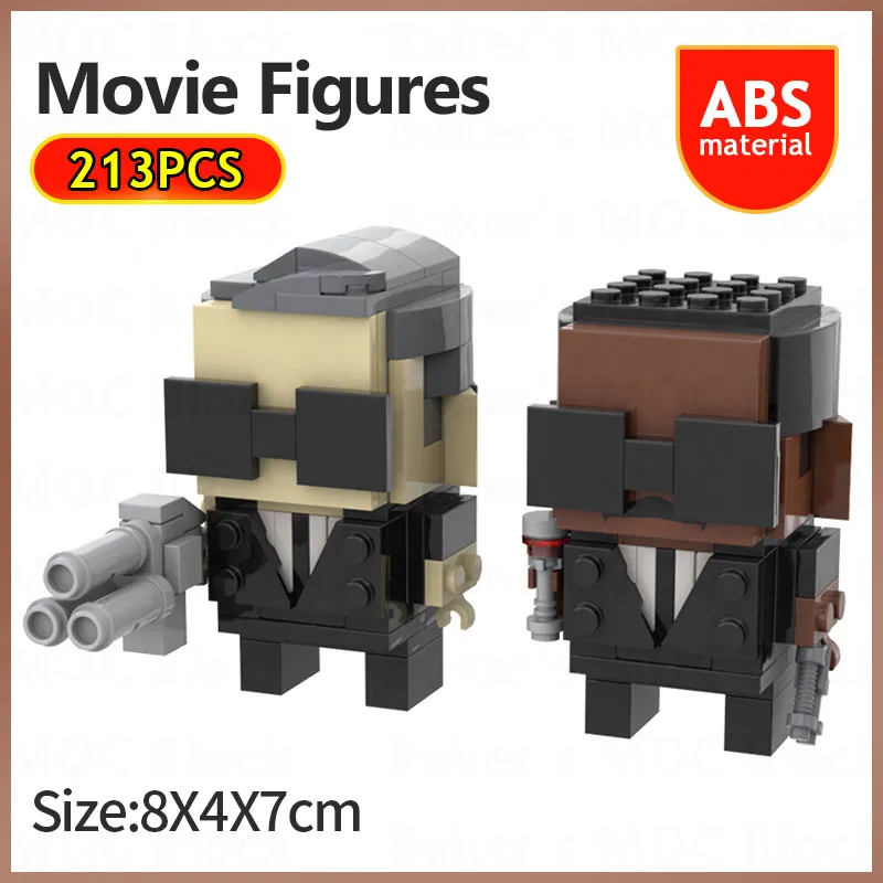 Men in Special Police Black Building Blocks MOC Famous Movie Figures Brickheadz Model Collection Bricks Kids DIY Toys Xmas Gift
Men in Special Police Black Building Blocks MOC Famous Movie Figures Brickheadz Model Collection Bricks Kids DIY Toys Xmas Gift