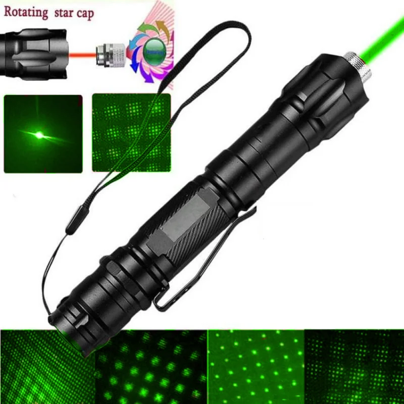 Laser Pointer High Power 303 Rechargeable USB Military Burning Torch Powerful 100mw Green Pen Light Cat Laserpointer Blue | Спорт и