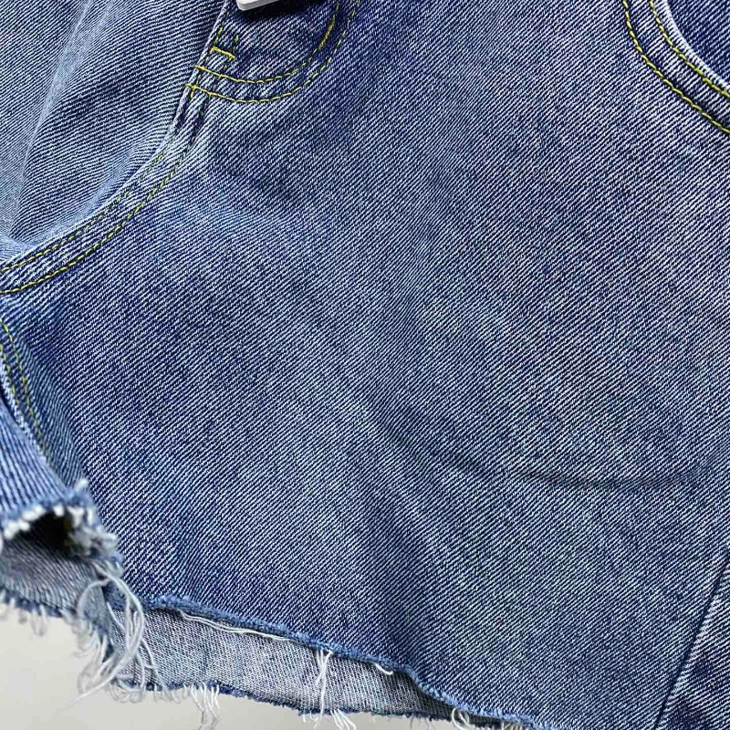 110979 Summer New Women's Fashion High Waist Classic Ribbon Letter Printing Design Cotton Casual Versatile Denim Shorts L1
110979 Summer New Women's Fashion High Waist Classic Ribbon Letter Printing Design Cotton Casual Versatile Denim Shorts L1