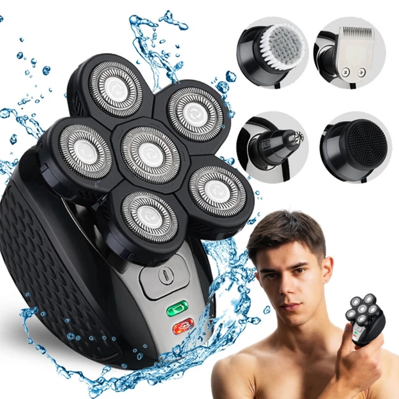 Bald Head Shavers for Men 5 in 1 Electric Shaving Razors Rechargeable Waterproof
Bald Head Shavers for Men 5 in 1 Electric Shaving Razors Rechargeable Waterproof