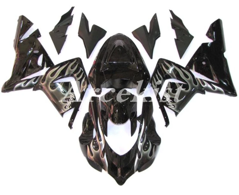 New ABS whole Fairings Kit Fit for Kawasaki Ninja ZX-10R ZX10R 10R 2004 2005 04 05 Bodywork set Gray Flame
New ABS whole Fairings Kit Fit for Kawasaki Ninja ZX-10R ZX10R 10R 2004 2005 04 05 Bodywork set Gray Flame