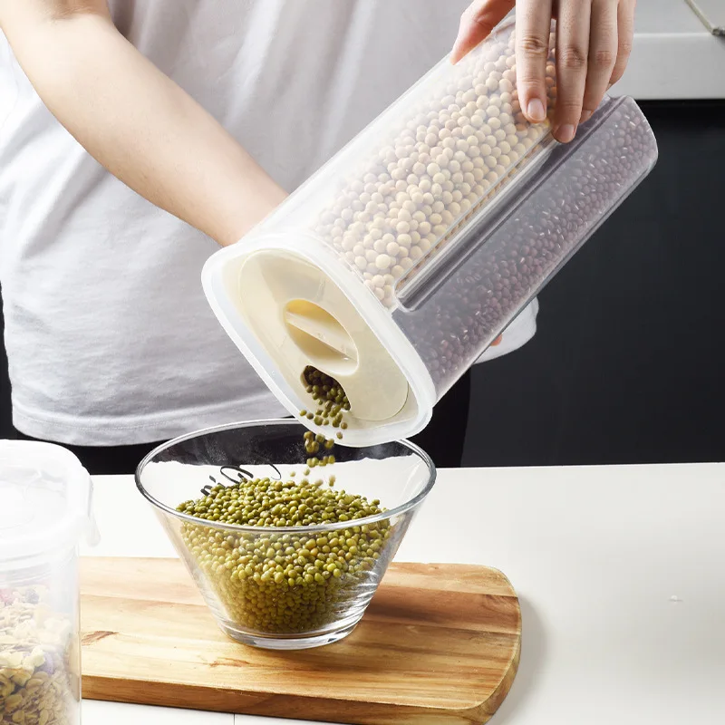 Large-capacity sealed cans whole grains cans kitchen storage boxes plastic square storage tanks food storage tanks
Large-capacity sealed cans whole grains cans kitchen storage boxes plastic square storage tanks food storage tanks
