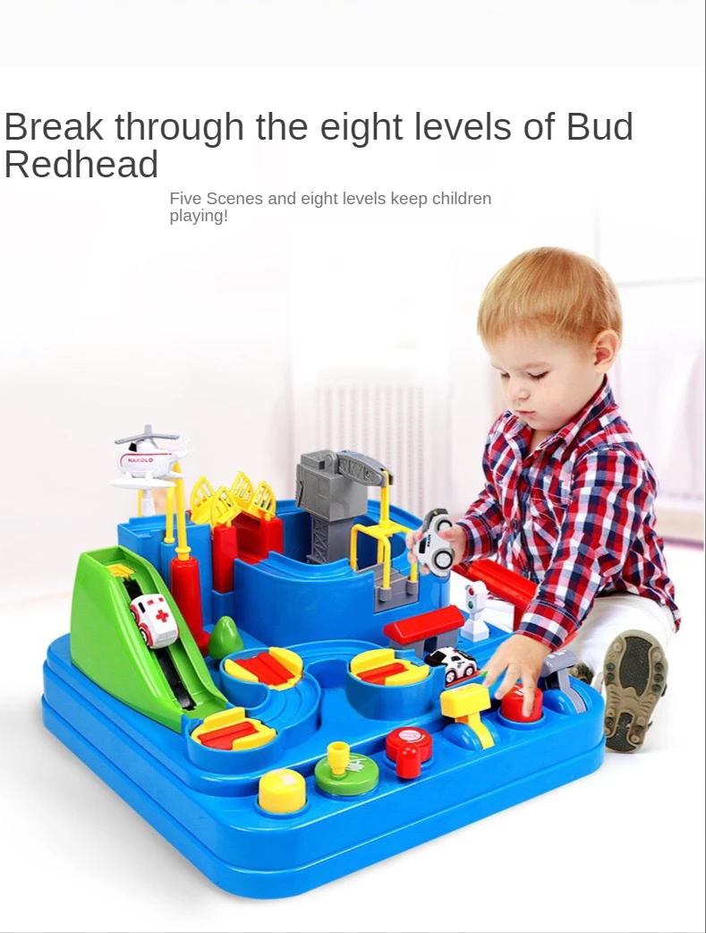 Hot sale puzzle car Big Adventure small train track racing car parking lot parent-child interactive game children's toy gift
Hot sale puzzle car Big Adventure small train track racing car parking lot parent-child interactive game children's toy gift