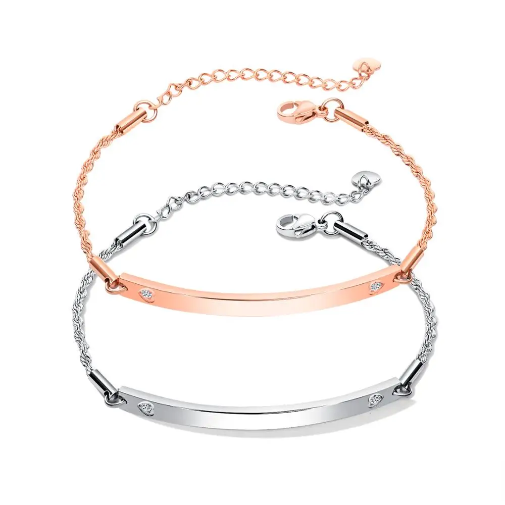 Fashion Stainless Steel Heart Cubic Zircon Charm Bracelets For Women Girls Bohemia Chain & Link Bracelet Jewelry
Fashion Stainless Steel Heart Cubic Zircon Charm Bracelets For Women Girls Bohemia Chain & Link Bracelet Jewelry