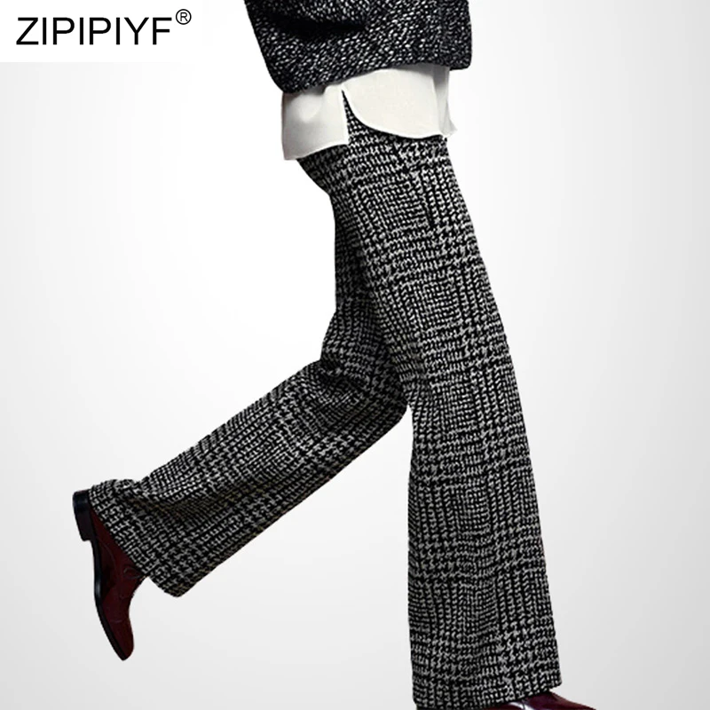 Check Wide-leg Pants Fashion Women Casual Plaid Loose High Waist Ladies Wide Leg Pants Long Pants C054
Check Wide-leg Pants Fashion Women Casual Plaid Loose High Waist Ladies Wide Leg Pants Long Pants C054