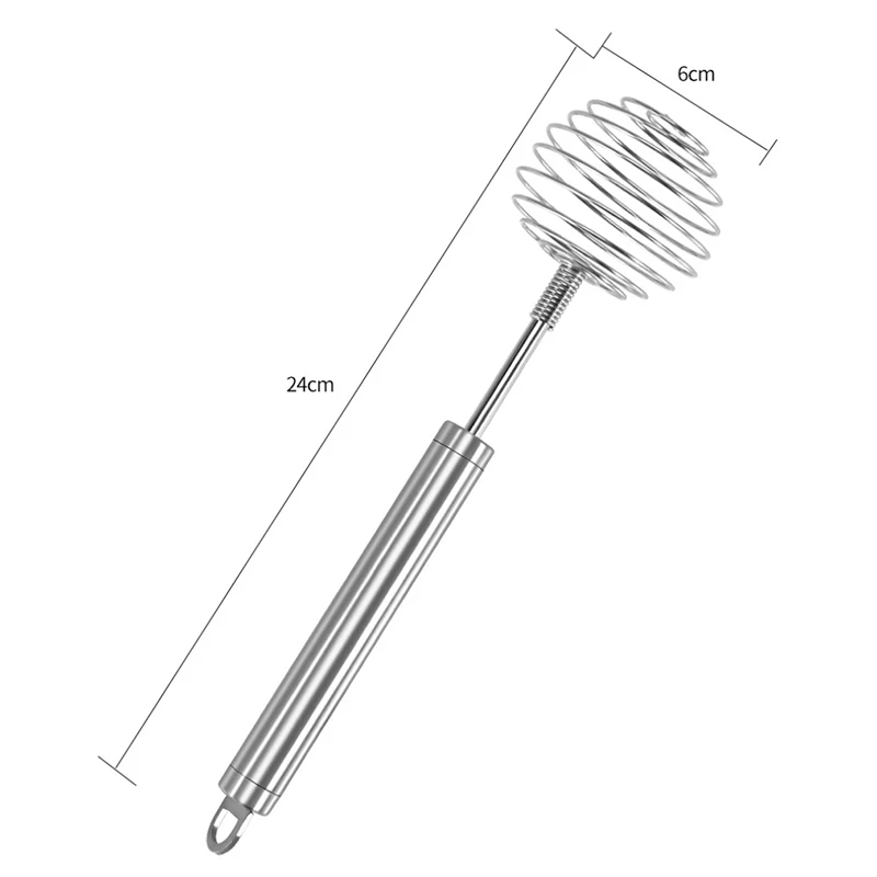 1pcs Kitchen Accessories New Spiral Whisk Stirrer Mixer Egg Beater Cooking Kitchen Accessories Egg Tools Manual Beater Durable
1pcs Kitchen Accessories New Spiral Whisk Stirrer Mixer Egg Beater Cooking Kitchen Accessories Egg Tools Manual Beater Durable