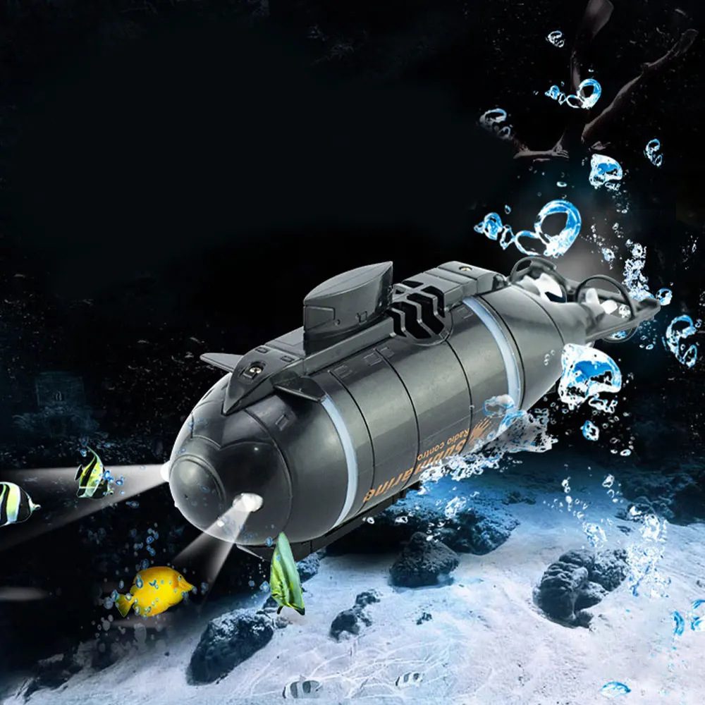 Мини детская игрушка RC Подводная лодка скоростная с дистанционным управлением