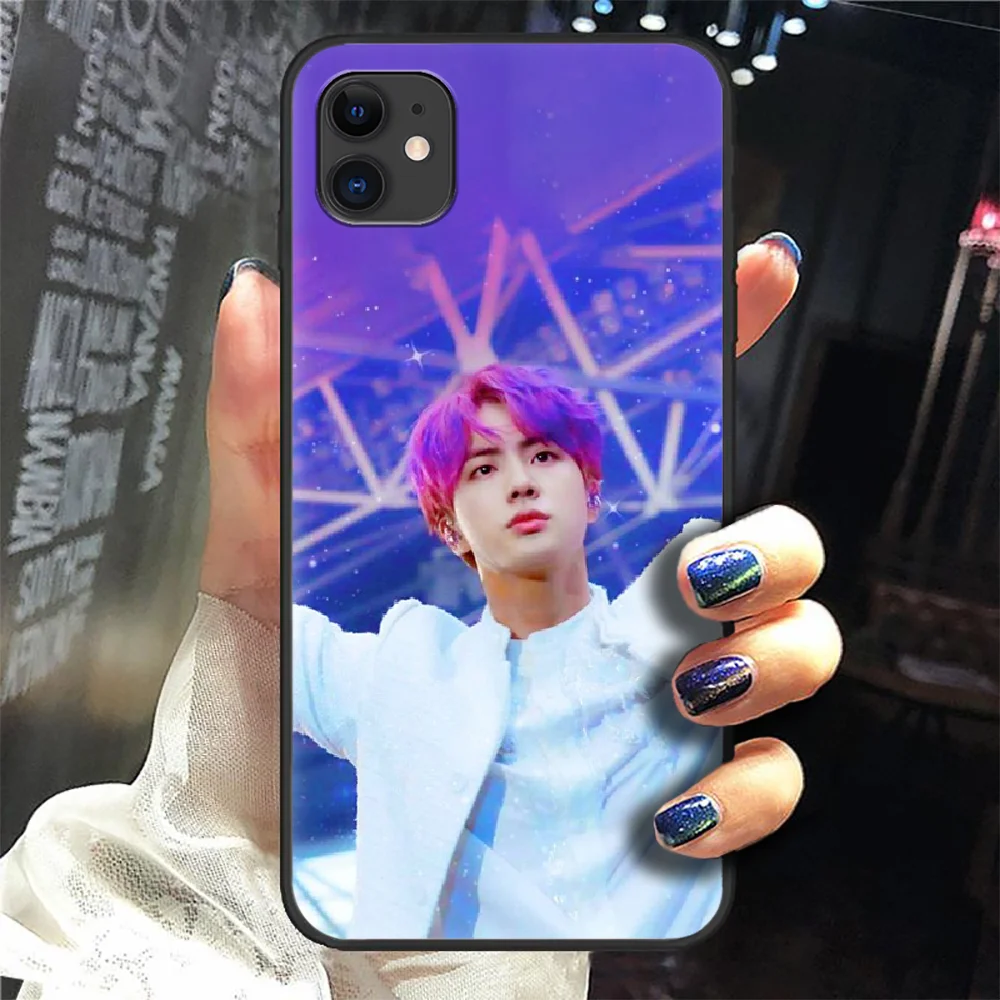 Bangtan Boys Kim Seok Jin Phone Case For Iphone 5 5S SE 2020 6 6S 7 8 Plus 11 12 Mini X XS XR Pro Max black Cover Tpu Etui Soft
Bangtan Boys Kim Seok Jin Phone Case For Iphone 5 5S SE 2020 6 6S 7 8 Plus 11 12 Mini X XS XR Pro Max black Cover Tpu Etui Soft