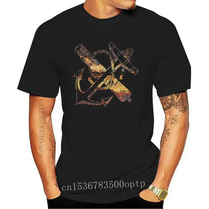 New The Sea Men Rusty Anchor Oc us Painting Cool White Cartoon Skull Vintage Bottoming shirt
New The Sea Men Rusty Anchor Oc us Painting Cool White Cartoon Skull Vintage Bottoming shirt
