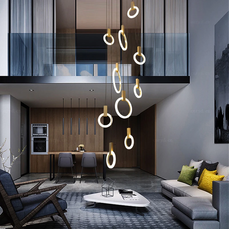 Modern Led Circle Large Chandelier Living Room Art Deco Restaurant Hanging Lighting For Hotel Lobby Office Rings Lamp Lustre
Modern Led Circle Large Chandelier Living Room Art Deco Restaurant Hanging Lighting For Hotel Lobby Office Rings Lamp Lustre
