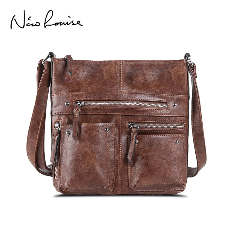 New Arrivals Women Multi Pocket Shoulder Bag Messenger Bags women leather Business Crossbody Casual Bag
New Arrivals Women Multi Pocket Shoulder Bag Messenger Bags women leather Business Crossbody Casual Bag