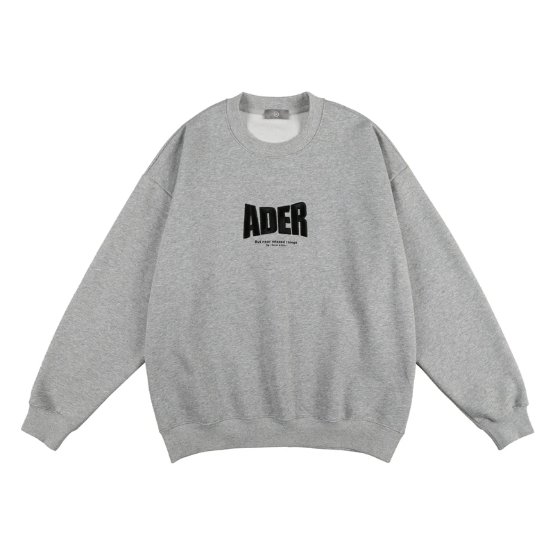 2021 NEW ADER Sweater Letter Heavy Industry Three-dimensional Embroidery ADER Round Neck Long-Sleeved Sweater
2021 NEW ADER Sweater Letter Heavy Industry Three-dimensional Embroidery ADER Round Neck Long-Sleeved Sweater