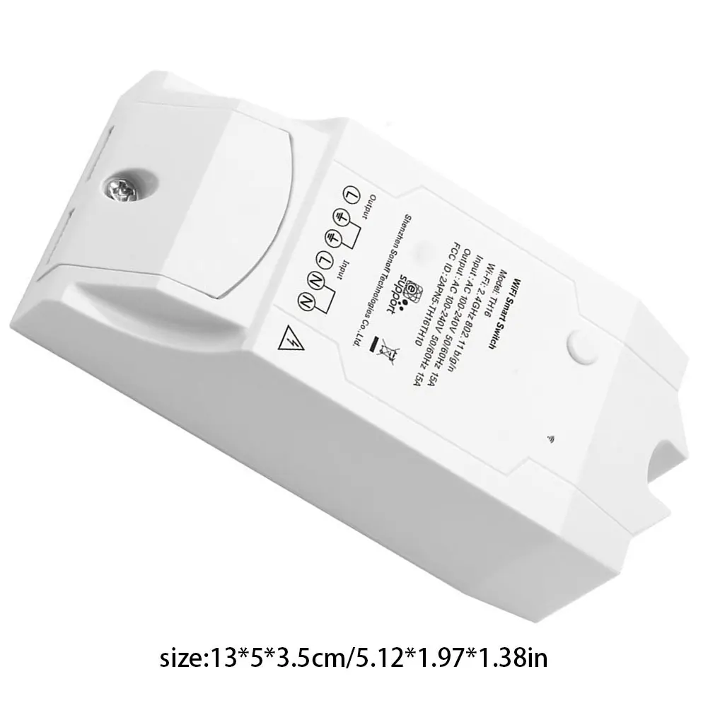 TH16 Temperature Humidity Waterproof Switch Smart WiFi Sensor Remote Controller For DIY Home Temperature Humidity Controller
TH16 Temperature Humidity Waterproof Switch Smart WiFi Sensor Remote Controller For DIY Home Temperature Humidity Controller