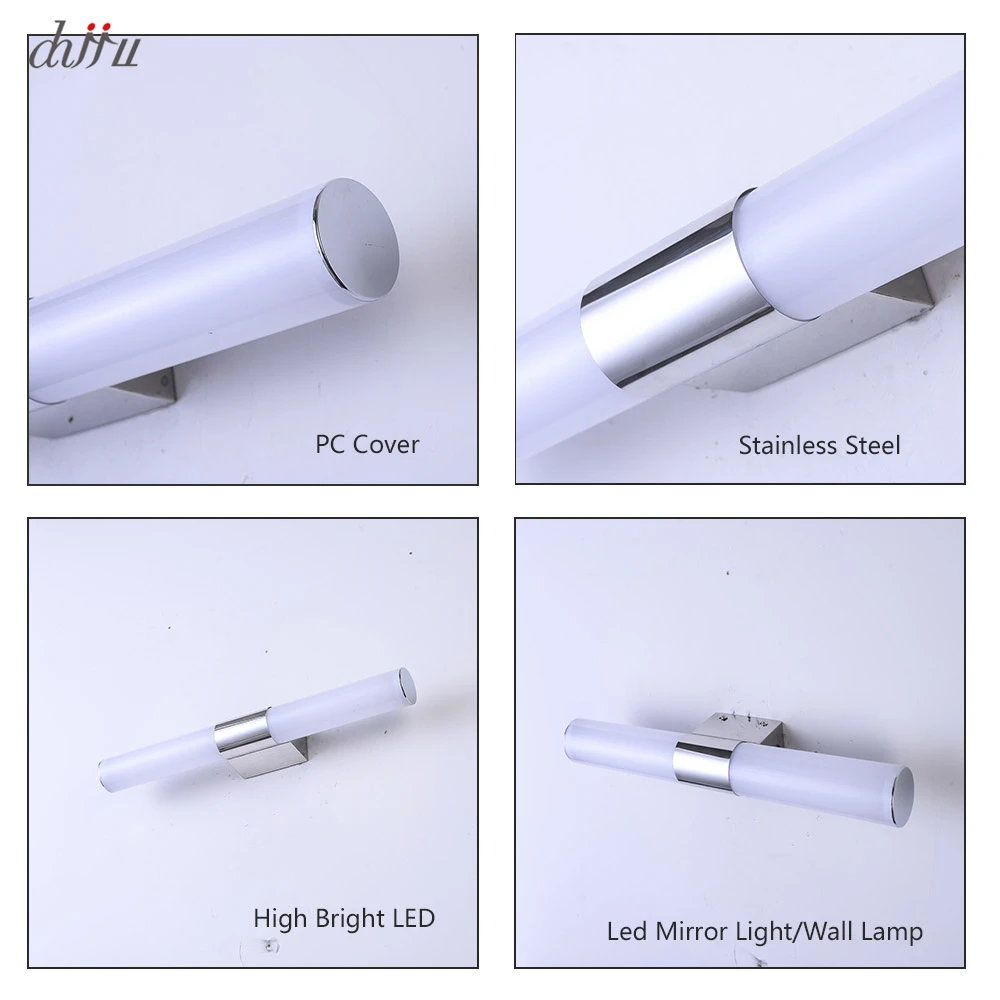 AC110-240V Mirror Lamp Simple Wall sconces Cabinet lights for kitchen LED Mirror Front Light 7W 9W 11W Modern Bathroom makeup
AC110-240V Mirror Lamp Simple Wall sconces Cabinet lights for kitchen LED Mirror Front Light 7W 9W 11W Modern Bathroom makeup