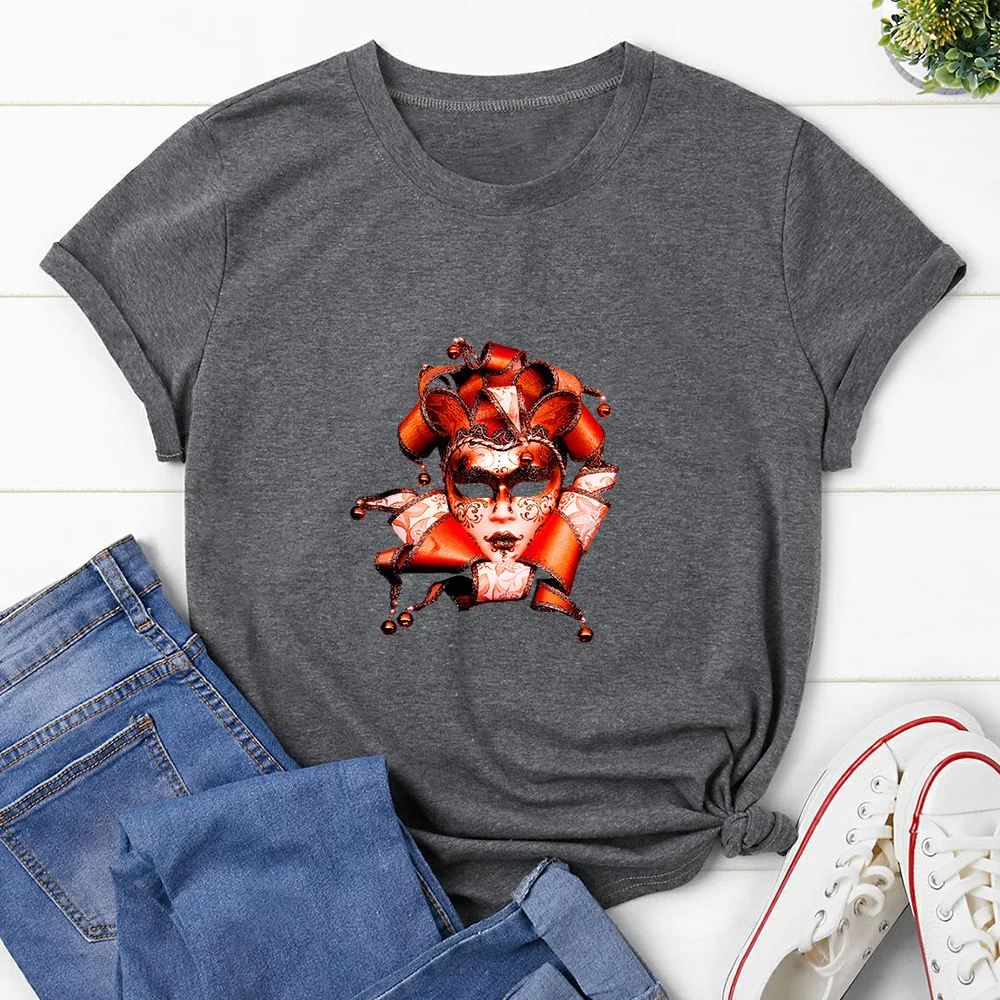 mask Summer New 90 ’sShort Sleeve Print Clothing Women's T-Shirt Harajuku Graphic Clothing Women's Top TX20125
mask Summer New 90 ’sShort Sleeve Print Clothing Women's T-Shirt Harajuku Graphic Clothing Women's Top TX20125