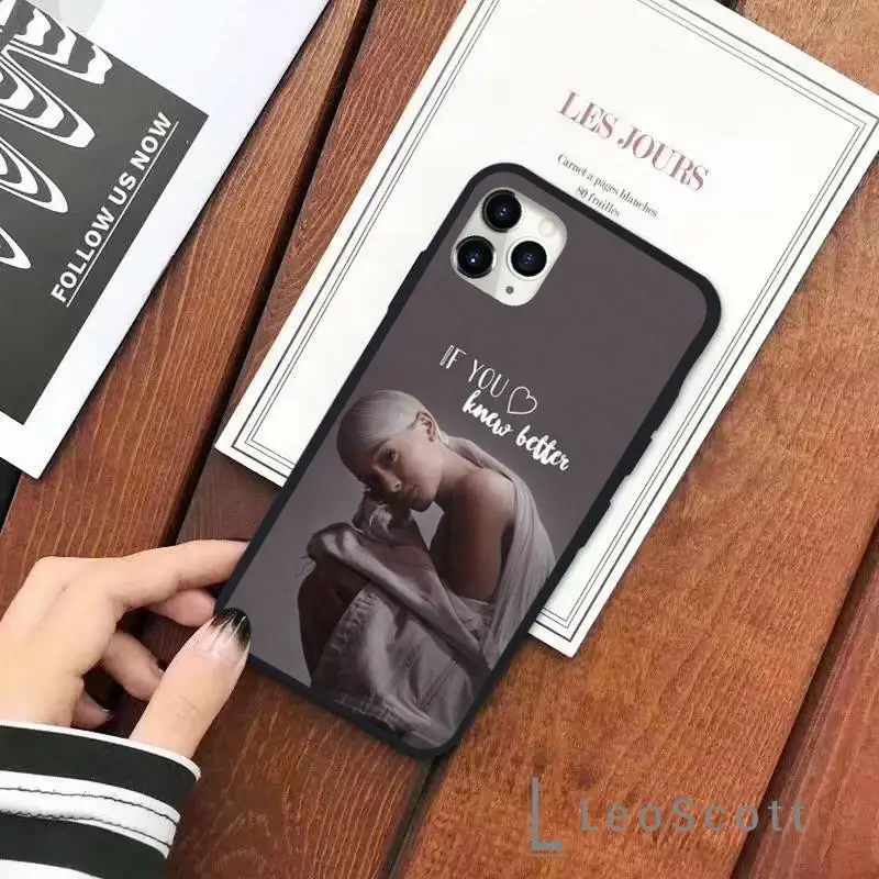 Ariana Grande Phone Case for iPhone 11 12 pro XS MAX 8 7 6 6S Plus X 5S SE 2020 XR Soft silicone
Ariana Grande Phone Case for iPhone 11 12 pro XS MAX 8 7 6 6S Plus X 5S SE 2020 XR Soft silicone