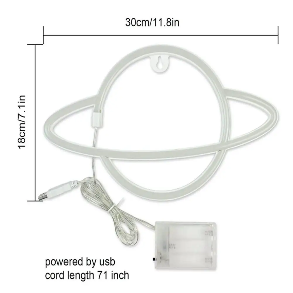 Christmas LED Planet Neon Light Signs USB Or Battery Powered Soft Night Light Party Supplies For Home Bar Decoration
Christmas LED Planet Neon Light Signs USB Or Battery Powered Soft Night Light Party Supplies For Home Bar Decoration