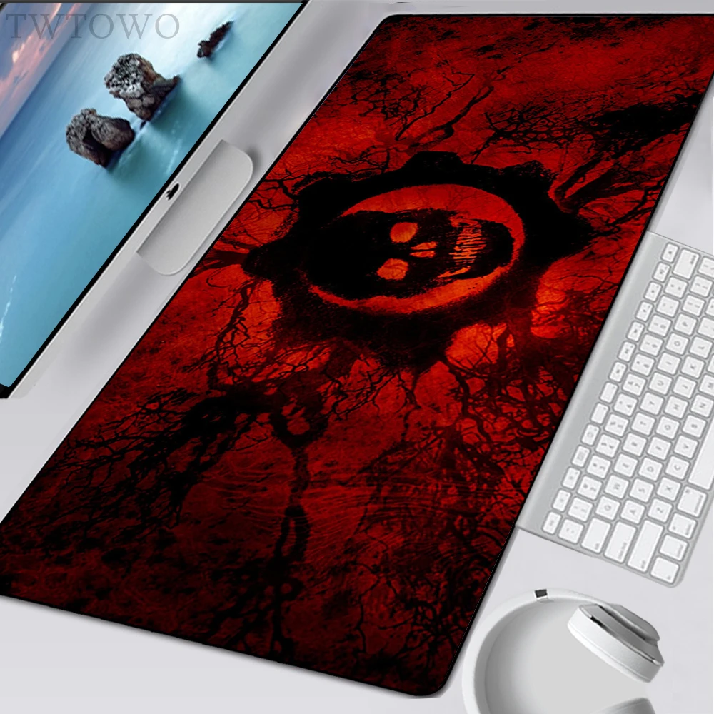 

Mouse Pad Gamer Large HD Home Computer MousePads Anime Bloody Landscape Laptop Natural Rubber Anti-slip Carpet Gamer Table Mat