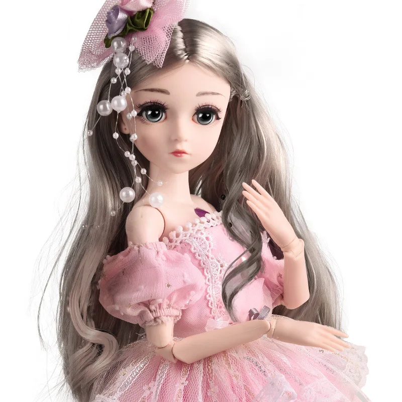 45cm Bjd Doll 26 Joints Changeable Posture Realistic Princess Dolls For Girls Dolls Accesoires Birthday Gift Toys For Girls
45cm Bjd Doll 26 Joints Changeable Posture Realistic Princess Dolls For Girls Dolls Accesoires Birthday Gift Toys For Girls