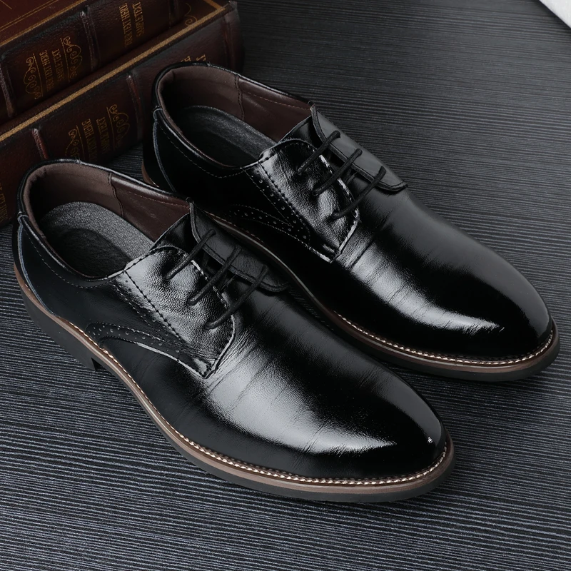 Brand Quality Microfiber Leather Men Oxfords Formal Leather Shoes Men Dress Shoes Blue Men Flats Wedding Shoes Plus Size
Brand Quality Microfiber Leather Men Oxfords Formal Leather Shoes Men Dress Shoes Blue Men Flats Wedding Shoes Plus Size
