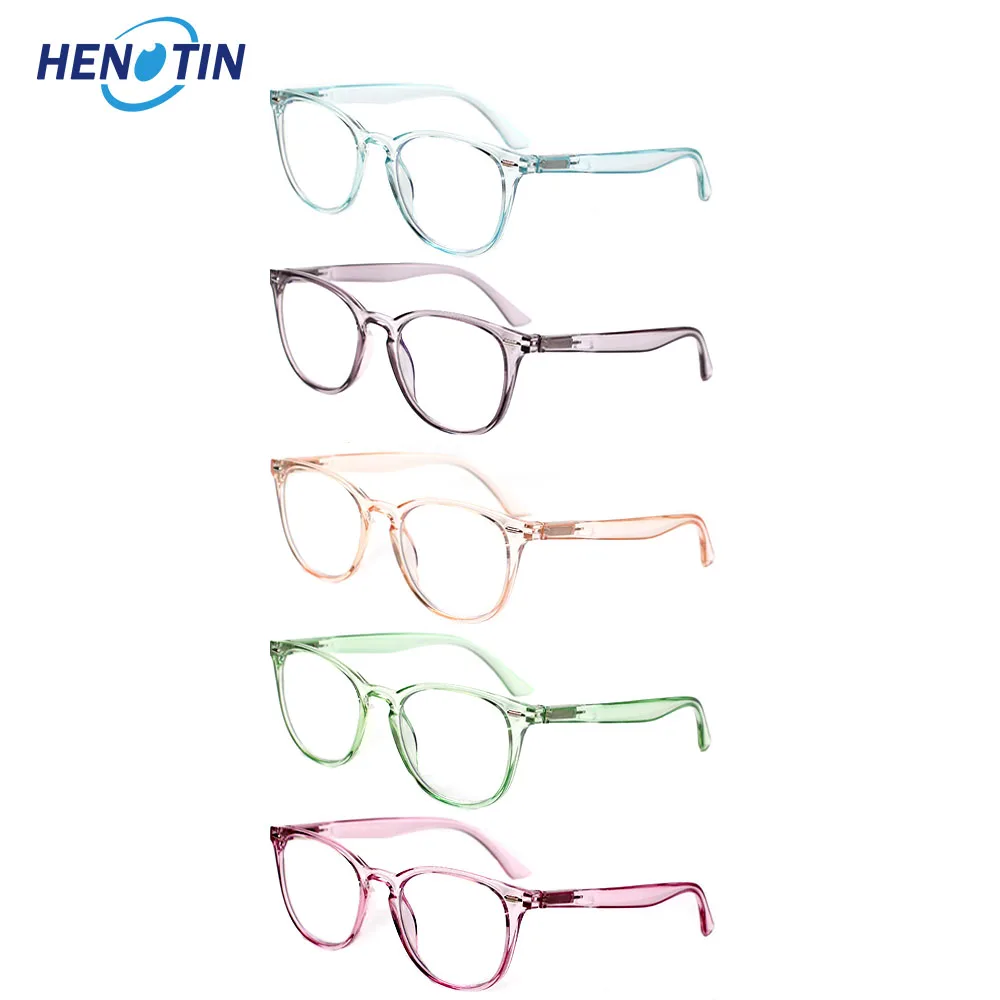 Henotin Reading Glasses Men Women HD Transparent Glasses Spring Hinge Presbyopia Optical Reader Diopter+1.0+2.0+3.0+4.0+5.0+6.0
Henotin Reading Glasses Men Women HD Transparent Glasses Spring Hinge Presbyopia Optical Reader Diopter+1.0+2.0+3.0+4.0+5.0+6.0