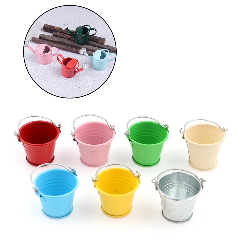 1/12 Metal Watering Can Buckets Garden Miniature Decoration For Children Kids Dolls Acces Dollhouse Miniature Furniture Toys
1/12 Metal Watering Can Buckets Garden Miniature Decoration For Children Kids Dolls Acces Dollhouse Miniature Furniture Toys