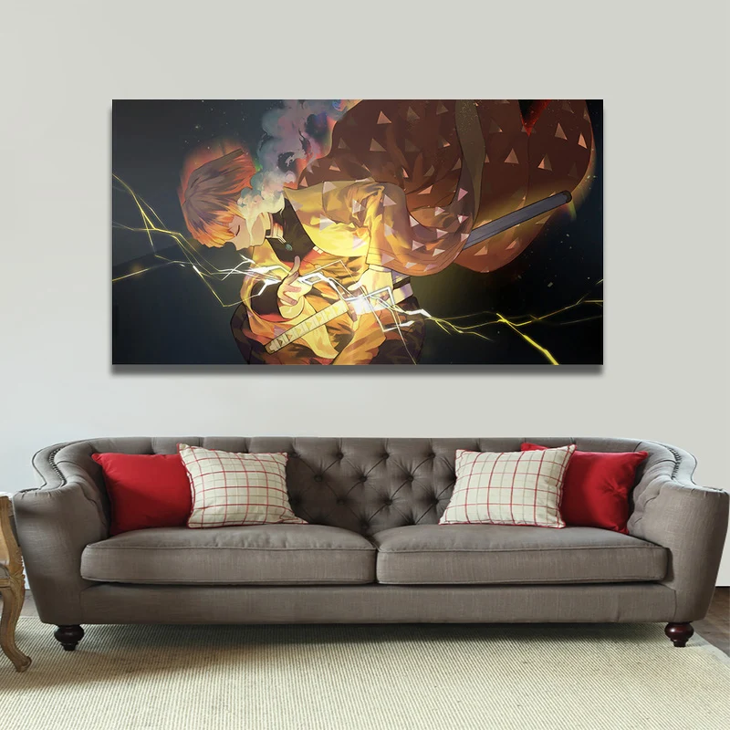 Demon Slayer Zenitsu Agatsuma Poster Wooden Frame Canvas Wall Art Decoration Prints Dorm Living Room Home Framed Decor Painting
Demon Slayer Zenitsu Agatsuma Poster Wooden Frame Canvas Wall Art Decoration Prints Dorm Living Room Home Framed Decor Painting