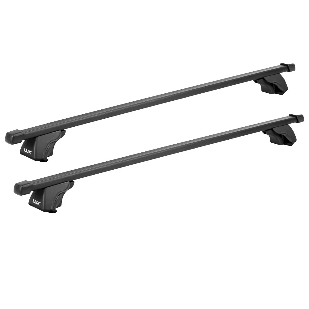 Багажник LUX Классик на рейлинги Hyundai Creta I внедорожник 2016-2020 - Прямоугольные
