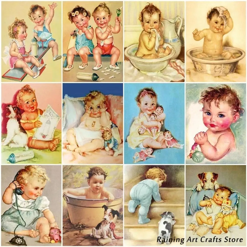 Sale 5D Diy Diamond Painting Baby Kids Portrait Embroidery Full Round Square Drill Cross Stitch Kits Mosaic Pictures Home Decor
Sale 5D Diy Diamond Painting Baby Kids Portrait Embroidery Full Round Square Drill Cross Stitch Kits Mosaic Pictures Home Decor
