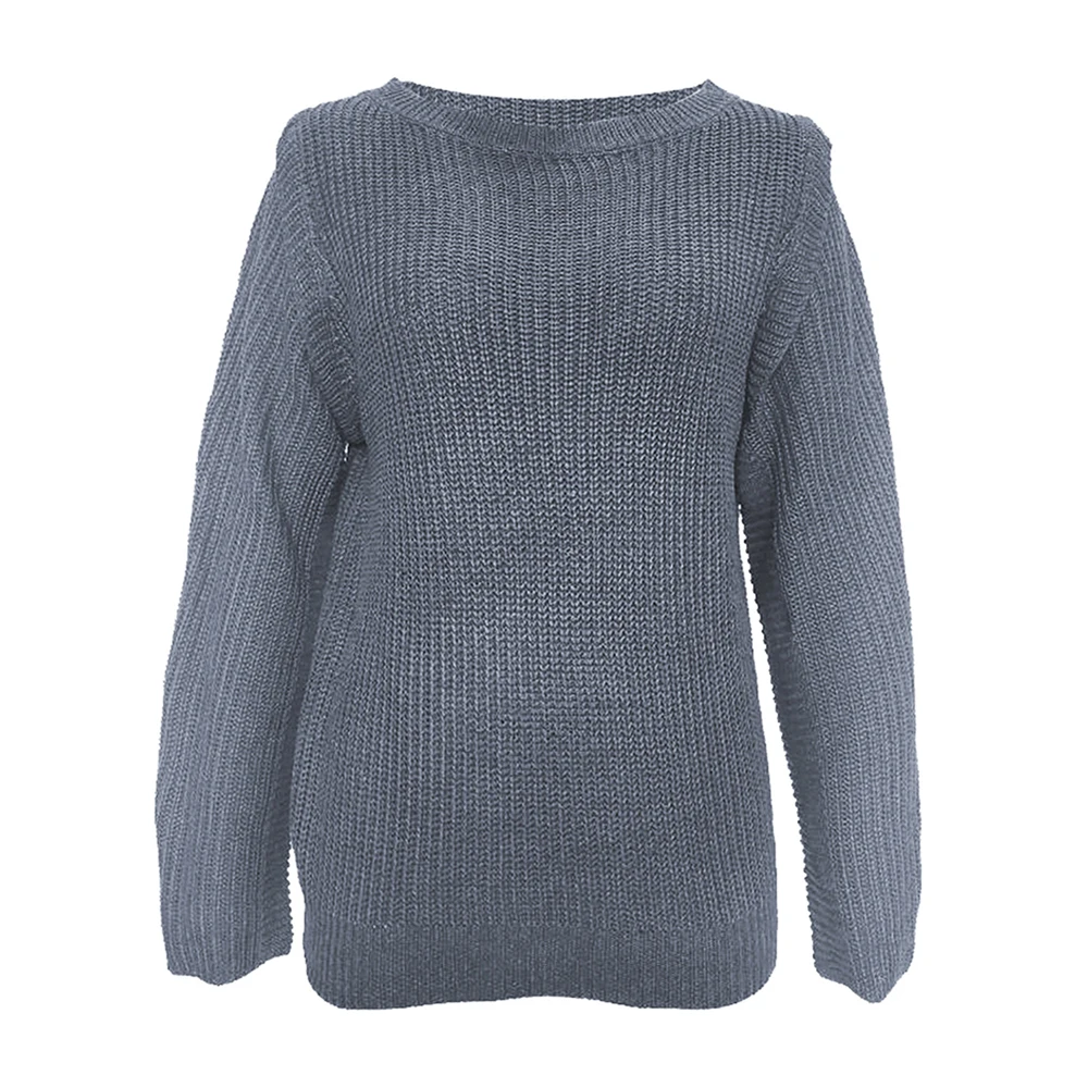 Solid Color Loose Sweater Women Sexy Knit O Neck Sweater Oversized Long Sleeve Sweaters Pullover Autumn Casual Knitwear Winter
Solid Color Loose Sweater Women Sexy Knit O Neck Sweater Oversized Long Sleeve Sweaters Pullover Autumn Casual Knitwear Winter