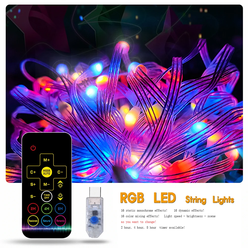 Светодиодная цветная гирлянда из медной проволоки, RGB гибкое освещение, рождественские украшения для дома, улицы, сада, улицы
Светодиодная цветная гирлянда из медной проволоки, RGB гибкое освещение, рождественские украшения для дома, улицы, сада, улицы