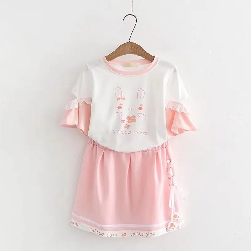 Girl summer pink top+skirt soft girl skirt Japanese cute and sweet victorian kawaii girl gothic lolita loli cos Princess tea
Girl summer pink top+skirt soft girl skirt Japanese cute and sweet victorian kawaii girl gothic lolita loli cos Princess tea