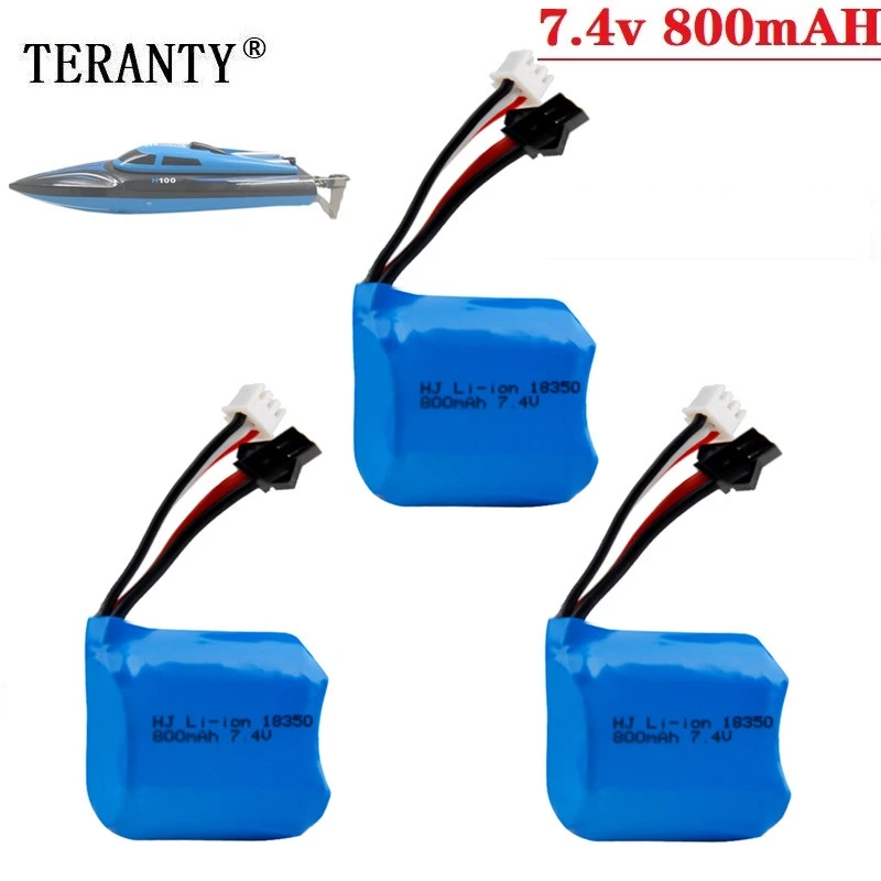 Teranty 7,4 v 800 мА/ч, литий-ионный аккумулятор Батарея для H100 H102 18350 7,4 v литий-ионный аккумулятор Батарея для JJRC S1 S2 S3 S4 S5 высокое Скорость RC лодка 3 п...
Teranty 7,4 v 800 мА/ч, литий-ионный аккумулятор Батарея для H100 H102 18350 7,4 v литий-ионный аккумулятор Батарея для JJRC S1 S2 S3 S4 S5 высокое Скорость RC лодка 3 п...