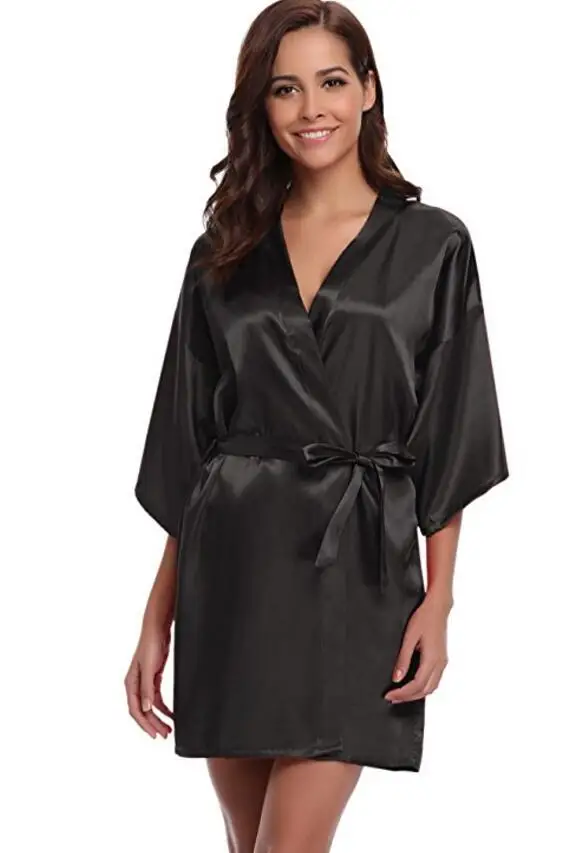 RB032 2018 New Silk Kimono Robe Bathrobe Women Silk Bridesmaid Robes Sexy Navy Blue Robes Satin Robe Ladies Dressing Gowns 
RB032 2018 New Silk Kimono Robe Bathrobe Women Silk Bridesmaid Robes Sexy Navy Blue Robes Satin Robe Ladies Dressing Gowns
